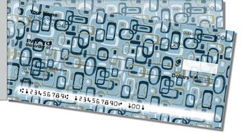 Retro Wallpaper Side Tear Checks