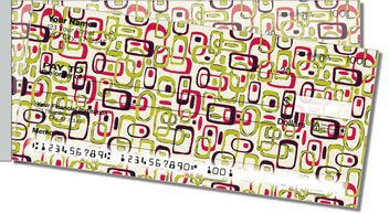Retro Wallpaper Side Tear Personalized Checks