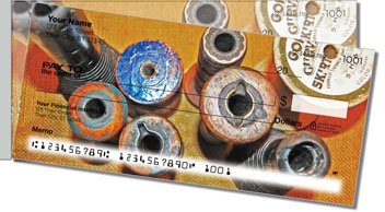 Antique Spool Side Tear Checks
