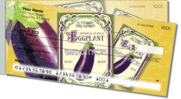 Vintage Seed Packet Side Tear Personalized Checks