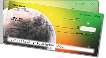 Final Frontier Side Tear Personalized Checks