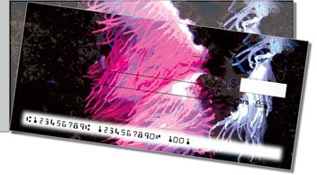 Sea Anemone Side Tear Personalized Checks