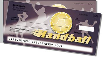 Handball Side Tear Personalized Checks