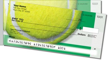 Classic Tennis Ball Side Tear Personalized Checks