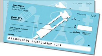 Medical Icon Side Tear Personalized Checks
