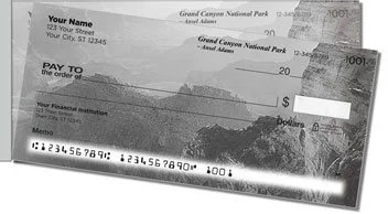 Ansel Adams Side Tear Personalized Checks