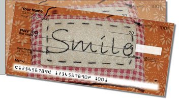 Words in Stitch Side Tear Personalized Checks