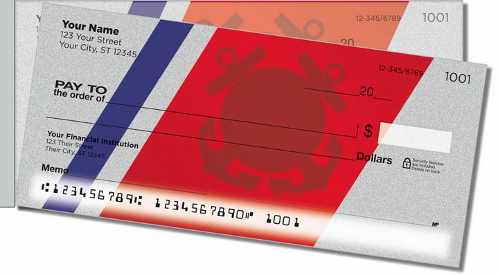 Coast Guard Side Tear Personal Checks