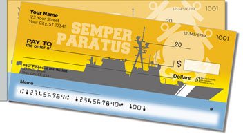 Coast Guard Side Tear Personalized Checks