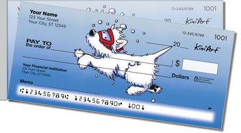 Beach Series Side Tear Personalized Checks