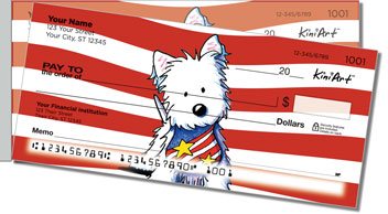 Patriot Series Side Tear Personalized Checks