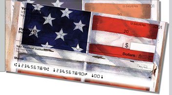 Americana Painting Side Tear Checks