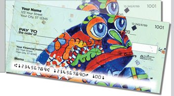 Meet Me In The Garden Side Tear Personalized Checks