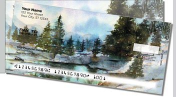 Snow Landscape Side Tear Checks