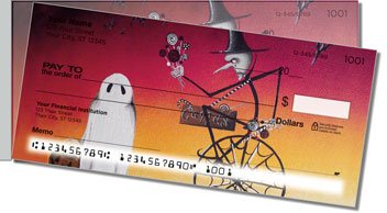 Halloween Art Side Tear Checks