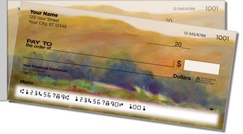Grissom Landscape Side Tear Personalized Checks
