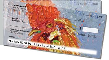 Standlee Rooster Side Tear Personalized Checks