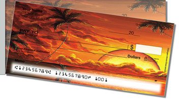 Tropical Surrealism Side Tear Checks