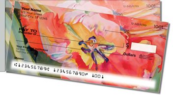 Kay Smith Tulip Side Tear Personalized Checks