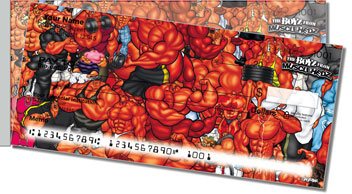 Bodybuilding Character Side Tear Checks