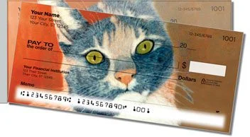 World of Cats 2 Side Tear Personalized Checks