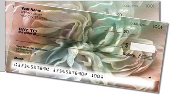 Floral Abstract Side Tear Personalized Checks