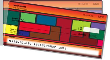 Bulone Pattern Side Tear Personalized Checks