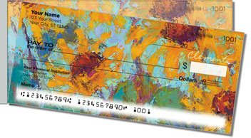 Clemente Sunflower Side Tear Personalized Checks