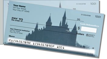 I Love Germany Side Tear Personalized Checks