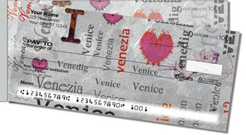I Love Italy Side Tear Checks