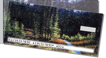Autumn Days Side Tear Personalized Checks