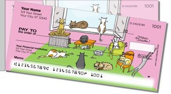 Scrivan Cats Side Tear Checks