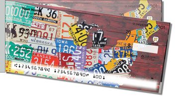 New York License Plate Side Tear Checks