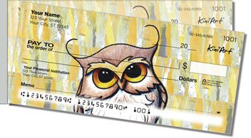 Bird Series Side Tear Personalized Checks