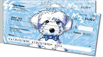 Maltese Series 1 Side Tear Personalized Checks