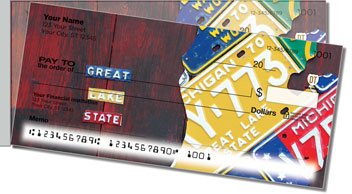 Michigan License Plate Side Tear Checks