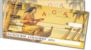 Hawaiian Art Side Tear Checks