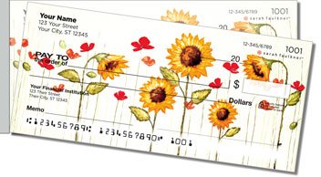 Joyful Art Side Tear Personalized Checks