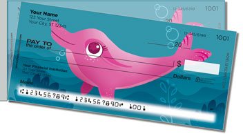 Sealife Side Tear Personalized Checks