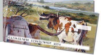 Kay Smith Cow Side Tear Personalized Checks