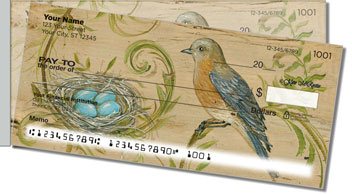 Natures Nest Side Tear Personalized Checks