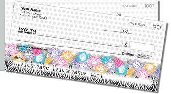 Inspiration Garden Side Tear Personalized Checks