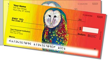 Nilles Owl Side Tear Personalized Checks