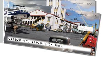 Grossman Airplane Side Tear Personalized Checks