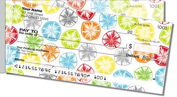 Howell Fruit Slice Side Tear Personalized Checks