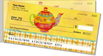Zipkin Tea Side Tear Personalized Checks