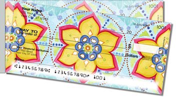 Folk Fantasy Side Tear Personalized Checks