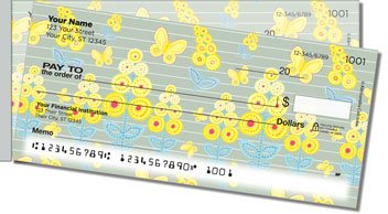 Mimosa Side Tear Personalized Checks