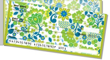 Bloom Side Tear Personalized Checks