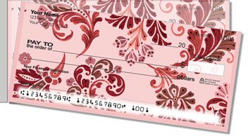 Prima Flourish Side Tear Personalized Checks